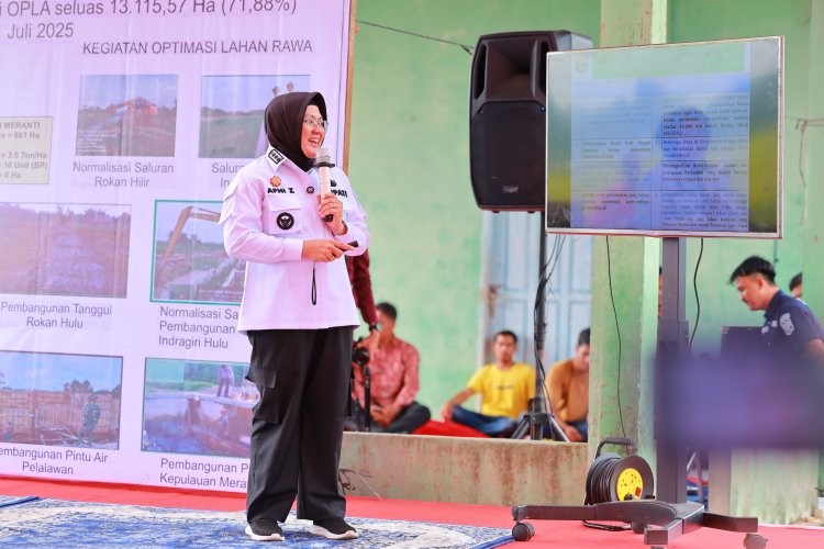 Menteri Pertanian Kunjungi Gapoktan Siak: Dorong Produksi Padi dan Irigasi Pertanian