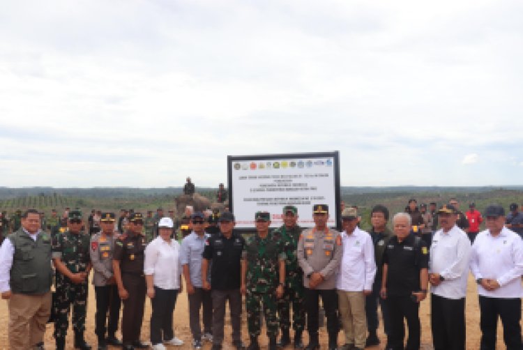 3.000 Hektare Sawit Ilegal di TNTN Dikembalikan, Satgas Lanjutkan Reforestasi