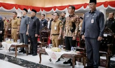 Wabup Rohil Hadiri Pengukuhan Kepala BPKP Riau yang Baru