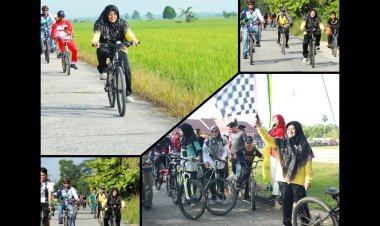 Tour de Sawah Bungaraya Meriahkan HUT ke-80 RI