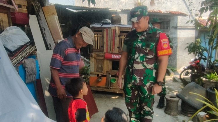 Ramah dan Humanis, Dansatgas TMMD 125 Kodim 0735/Surakarta Sapa Warga Karangasem