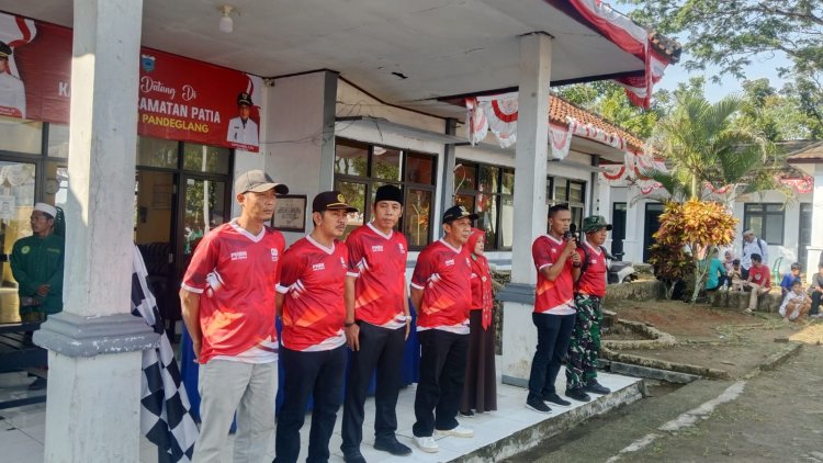 Dua Anggota Koramil Pagelaran Jadi Juri Lomba Gerak Jalan HUT RI di Patia