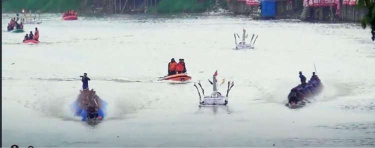 Tuah Keramat Bukit Embun Juara Pacu Jalur 2025 Baserah