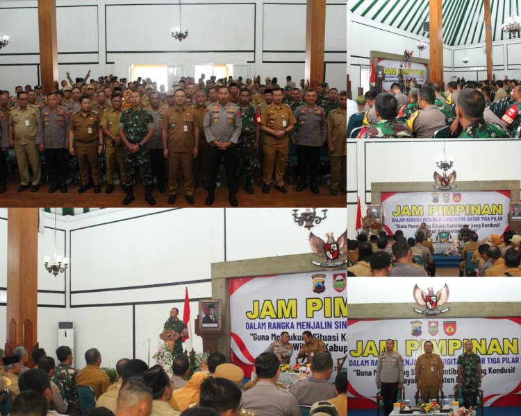 Sinergi TNI-Polri dan Pemda Boyolali Perkuat Stabilitas & Ketahanan Pangan