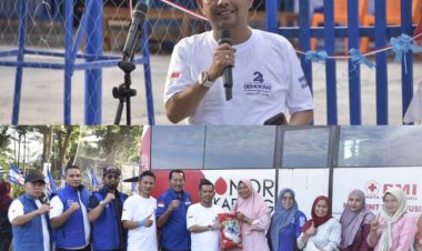 HUT ke-24 Partai Demokrat, Tengku Azwendi Fajri Tekankan Pelayanan Publik di Pekanbaru