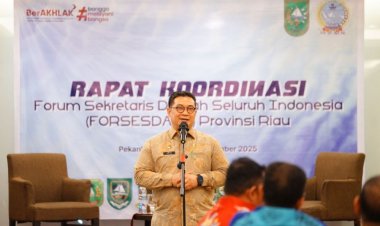 Forum Sekda Riau Bahas Penataan ASN PPPK 2025, Syahrial Abdi Tekankan Sinergi Daerah
