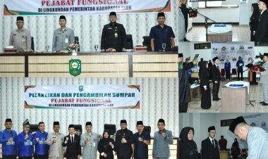 Pelantikan Pejabat Fungsional Siak, Pj Sekda Tegaskan Profesionalitas