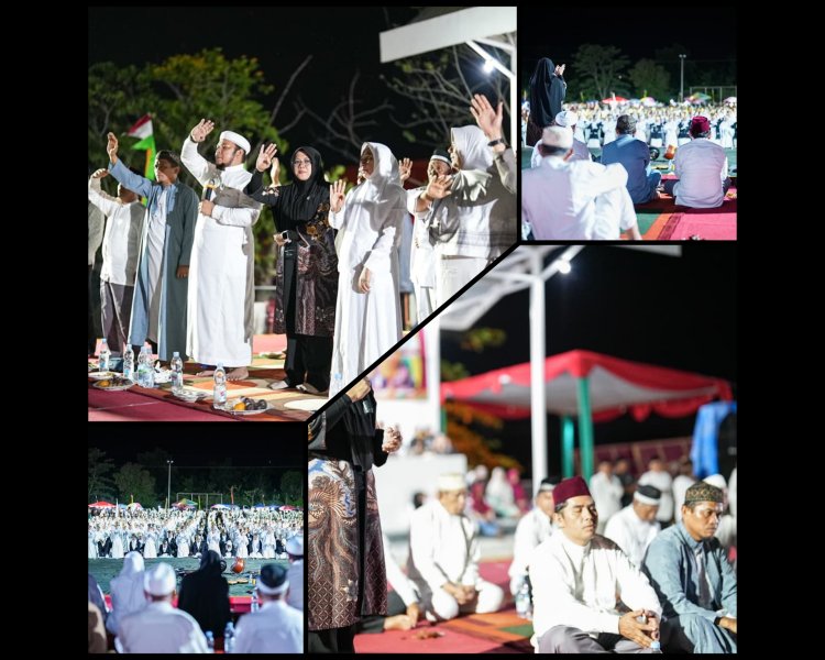 Bupati Siak Afni Z Hadiri Malam Puncak HUT ke-30 Kecamatan Minas
