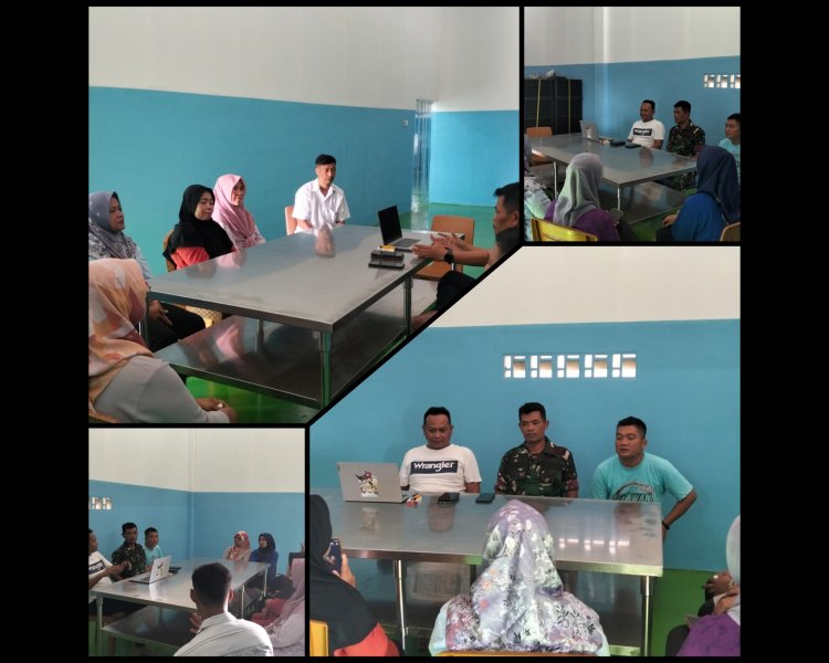 Babinsa Nogosari Tinjau Dapur MBG Pastikan Gizi Pelajar