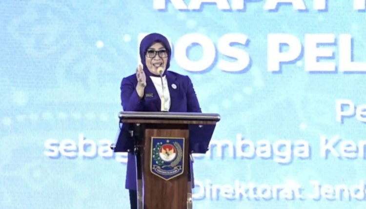Ketua TP Posyandu Tri Tito Karnavian Tekankan Enam SPM di Rakornas 2025
