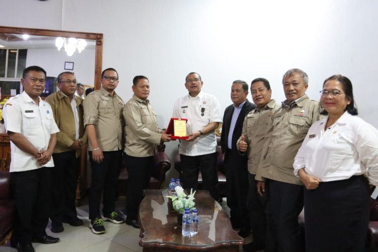DPP PPTRI Audiensi dengan Bupati Dairi Vickner Sinaga, Perkuat Sinergi Pembangunan