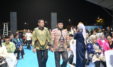Wawako Dumai Hadiri Malam Puncak ADUJAKNAS 2025 di Tanjung Pinang