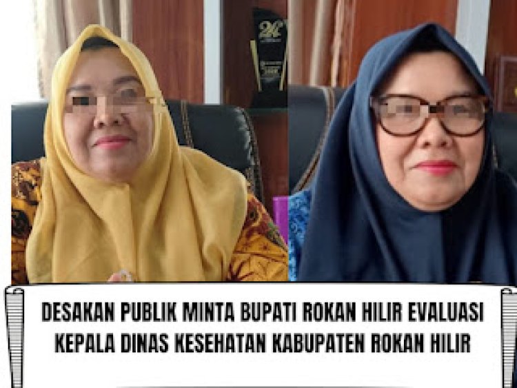Publik Geram, Kadis Kesehatan Rohil Blokir Nomor Wartawan