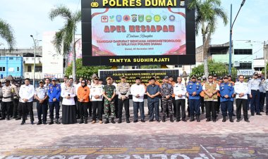 Dumai Gelar Apel Kesiapan Tanggap Darurat Bencana Hidrometeorologi