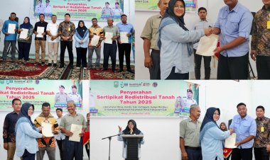 Perdana di Riau, Lahan Sawit Rakyat Resmi Dilepaskan dari Kawasan