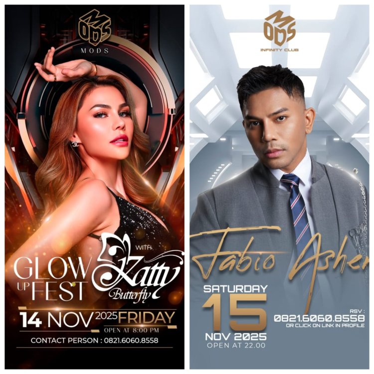 DJ Katty Butterfly & Fabio Asher Guncang Medan