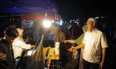 Paisal Launching Kawasan Kuliner Islamic Center, Dorong UMKM Dumai