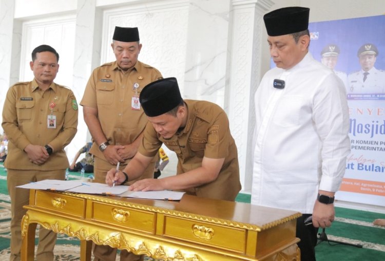 Masjid Al Kastoeri di Rumbai Barat Resmi Dibuka oleh Wali Kota Pekanbaru