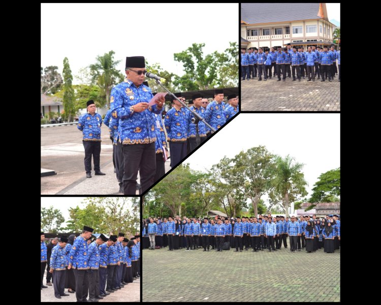 Bupati Asmar Tekankan Disiplin ASN Meranti Jelang Ramadan 1447 H