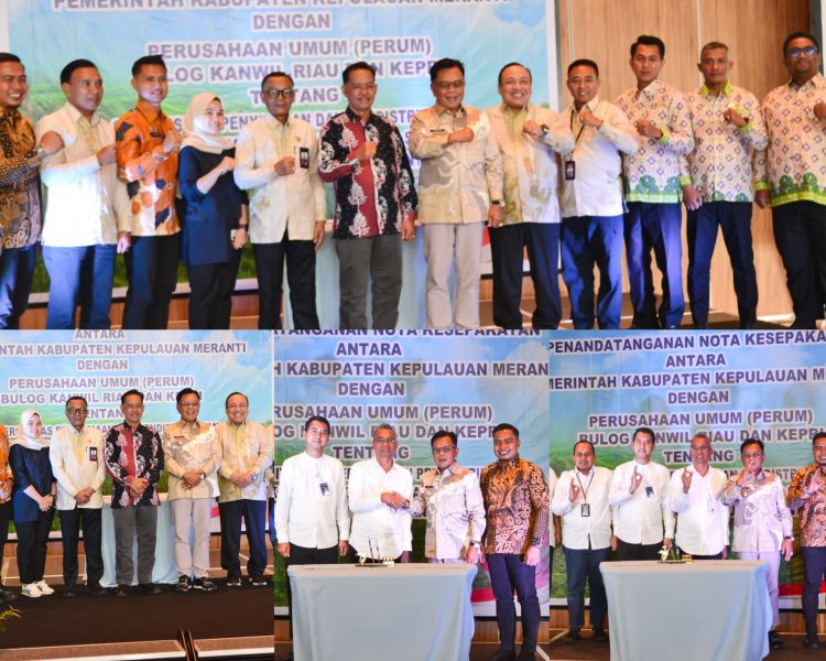 Pemkab Kepulauan Meranti Hibahkan Lahan Gudang Bulog, Perkuat Distribusi Beras dan Ketahanan Pangan