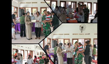 Babinsa Serengan Dampingi Posyandu Balita Surakarta