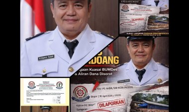 KCBI Laporkan Kades Gandoang ke Kejari, Dugaan Penyalahgunaan BUMDes