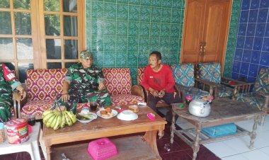 Babinsa Jatiroto Perkuat Kedekatan TNI dan Warga Wonogiri