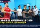 Kapolres Kuansing Cup 2026 Resmi Dibuka, Perkuat Pembinaan Atlet Bulu Tangkis