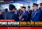 Hadiah HUT Pekanbaru, Agung Nugroho Hapus Denda Pajak Daerah