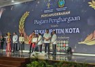 Pemkab Dairi Raih Penghargaan Dari Menteri Hukum RI Di Peresmian Posbakum Desa/Kelurahan se-Sumut