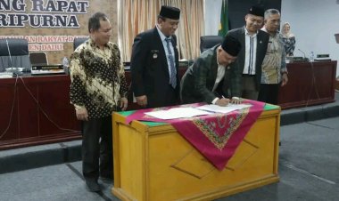 DPRD Dairi Bersama Pemkab Dairi, Menyetujui Ranperda RTRW Kabupaten Dairi Tahun 2026–2046