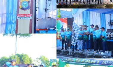1.000 Peserta Padati Fun Run Road To RBR 2026, Polres Kep. Meranti Peringati Hari Bhayangkara ke-80