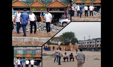 Bupati Suhardiman dan Ketua IKKS Riau Tinjau Arena Utama MTQ Riau 2026, Kuansing Optimistis Jadi Tuan Rumah Terbaik