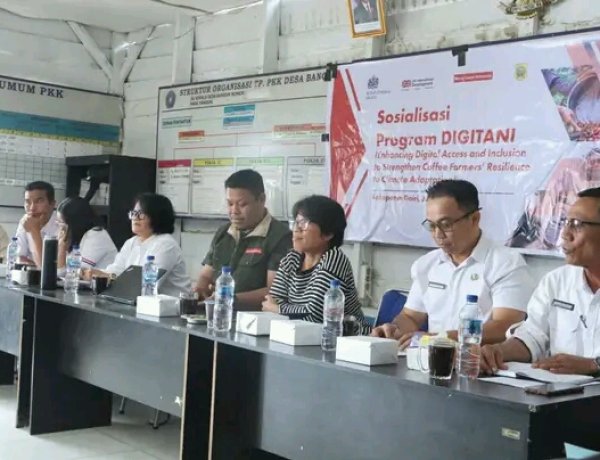 Mercy Corps Indonesia  Bersama Pemkab Dairi, Sosialisasikan Program Sekolah Lapang Iklim Di Desa Bangun