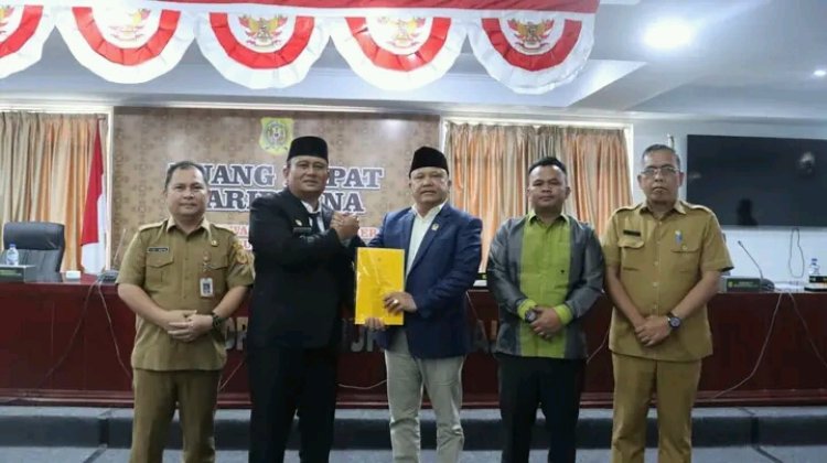 Dalam Sidang DPRD Dairi, Bupati Dairi Sampaikan Nota Pengantar Ranperda RTRW Dairi Tahun 2026-2046