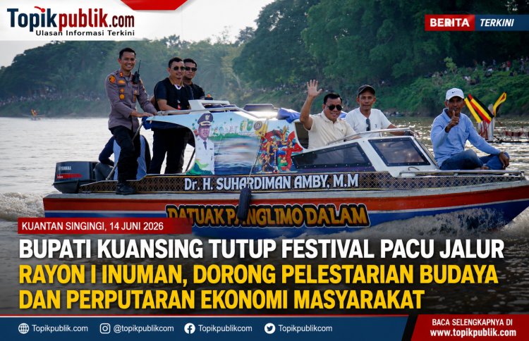 PACU JALUR INUMAN BERGAUNG BUDAYA TERJAGA, UMKM BERJAYA