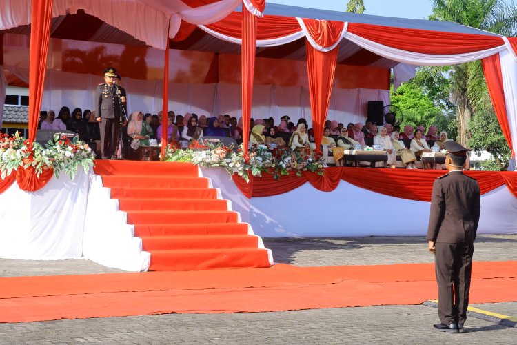 Polres Kepulauan Meranti Peringati Hari Bhayangkara ke-80 dengan Upacara Khidmat dan Penuh Makna